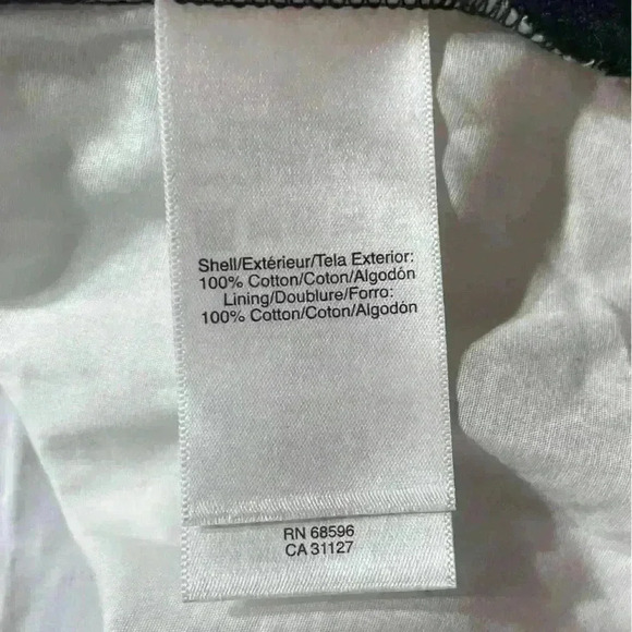 Donna Karan Active Black and White Sweatshirt Front/Dress Shirt Back Dress Small - Picture 7 of 11